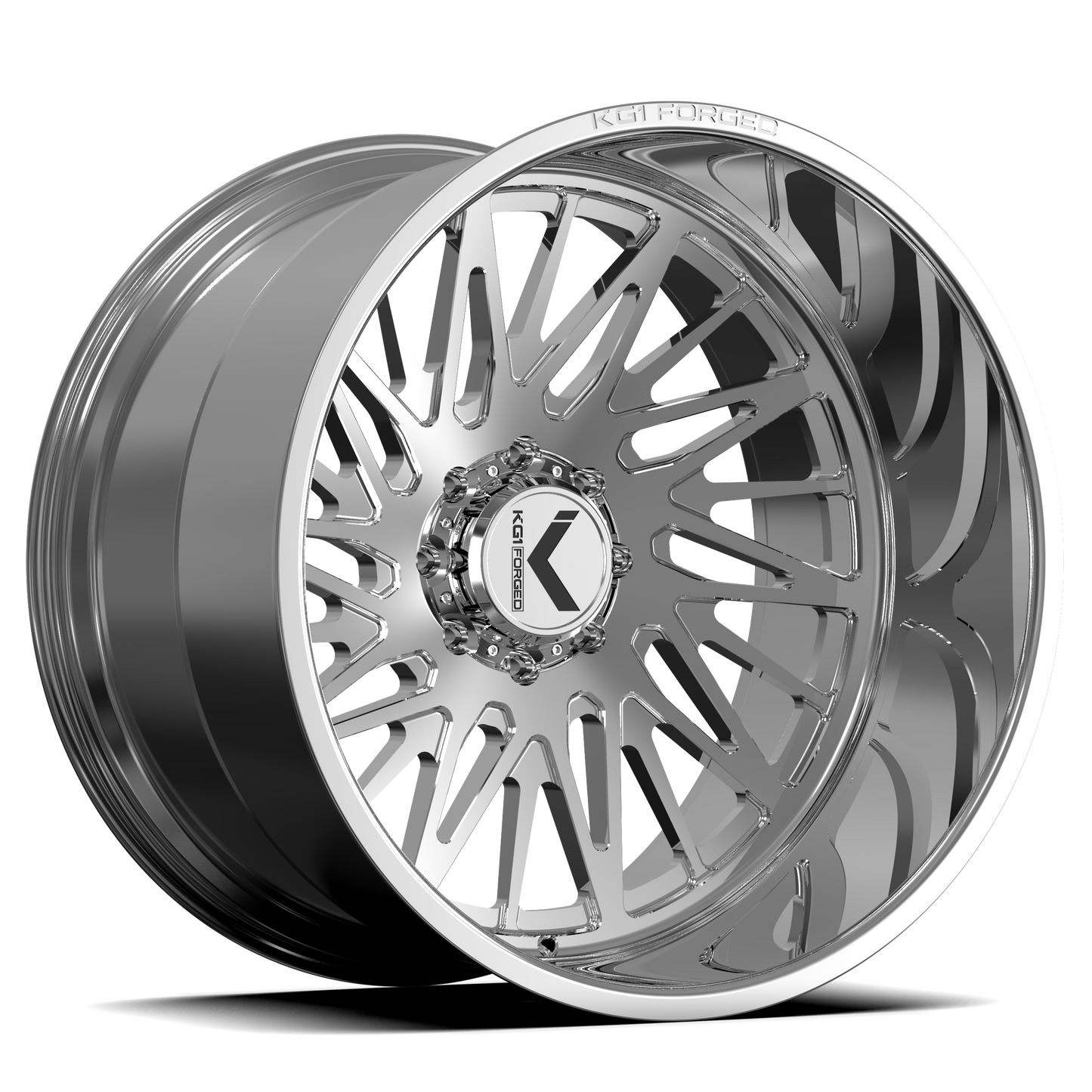 KG1 HARDTAIL-KC CUSTOM WHEEL POLISHED