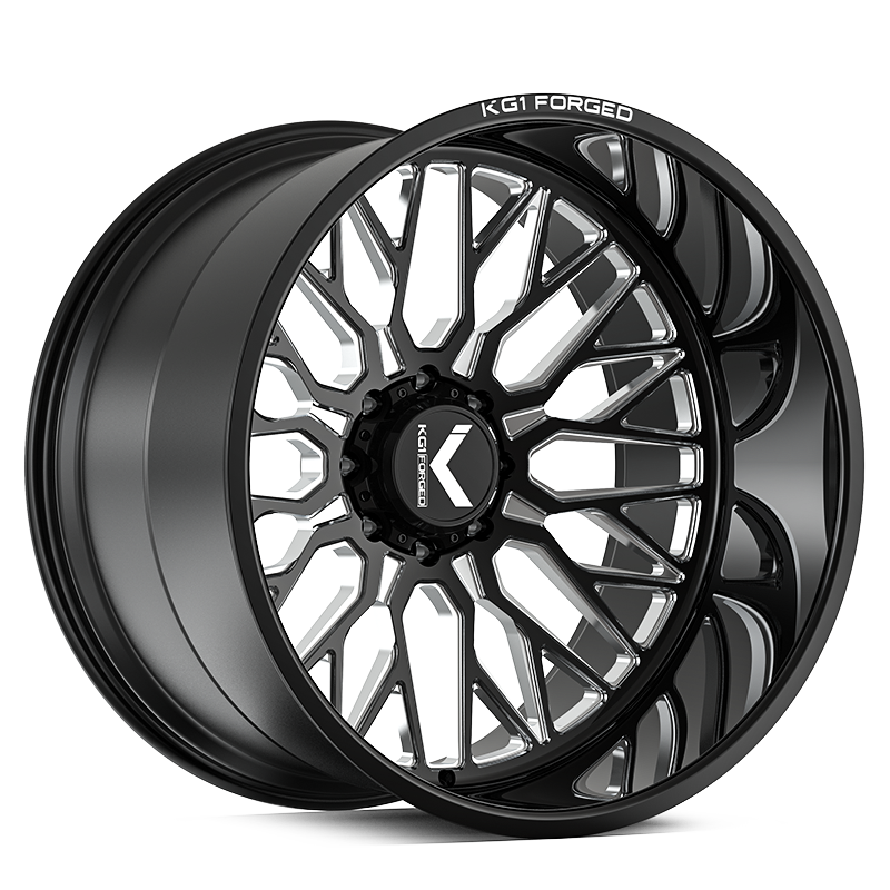 KG1 SPADED-KC CUSTOM WHEEL GLOSS BLACK