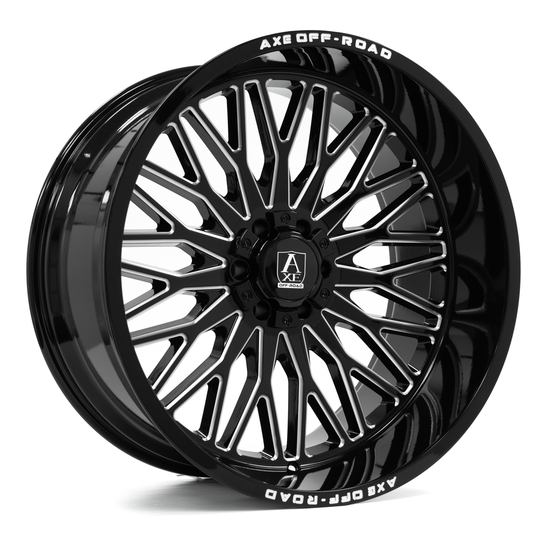 Axe KRATOS Custom Wheel Gloss Black Milled