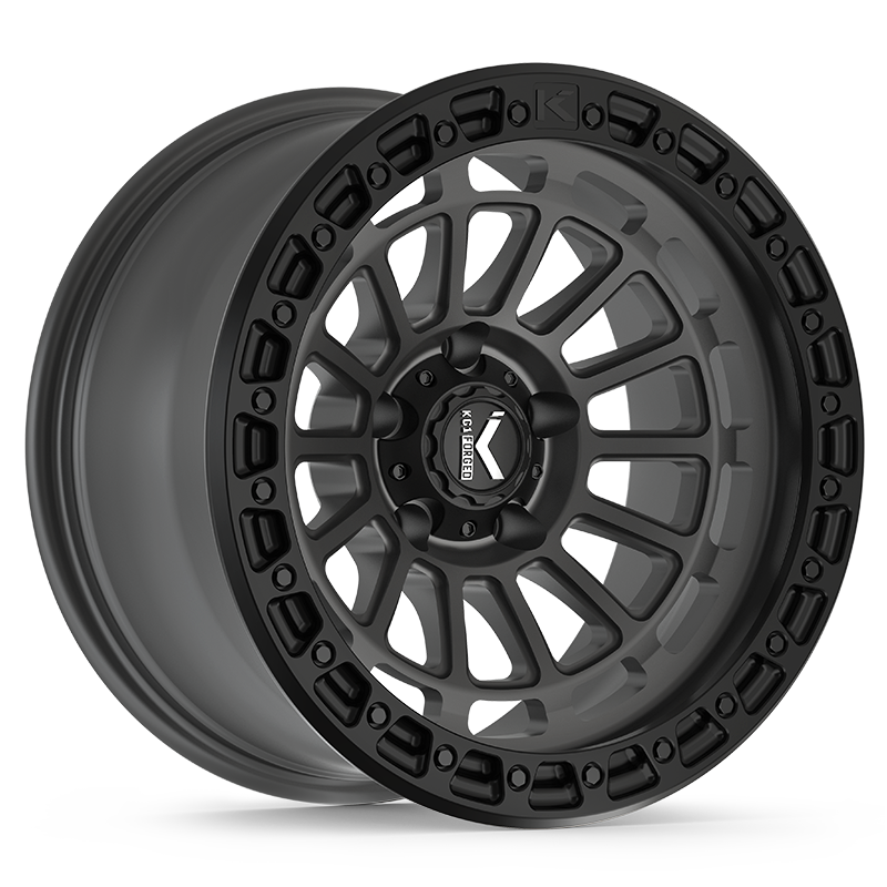 KG1 LIFTER CUSTOM WHEEL MATTE ANTHRACITE BLACK RING