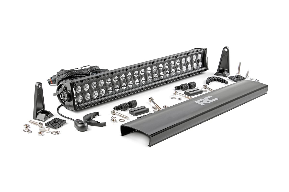 Rough Country 20 Inch Black Series LED Light Bar | Dual Row