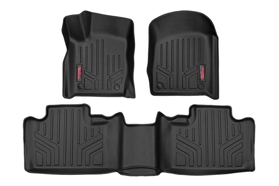 Rough Country Floor Mats | Front and Rear | Jeep Grand Cherokee 2WD/4WD (2013-2020)