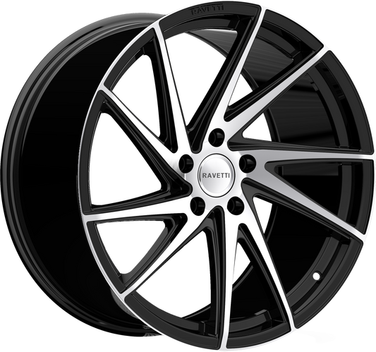 RAVETTI M10 BLACK MACHINED