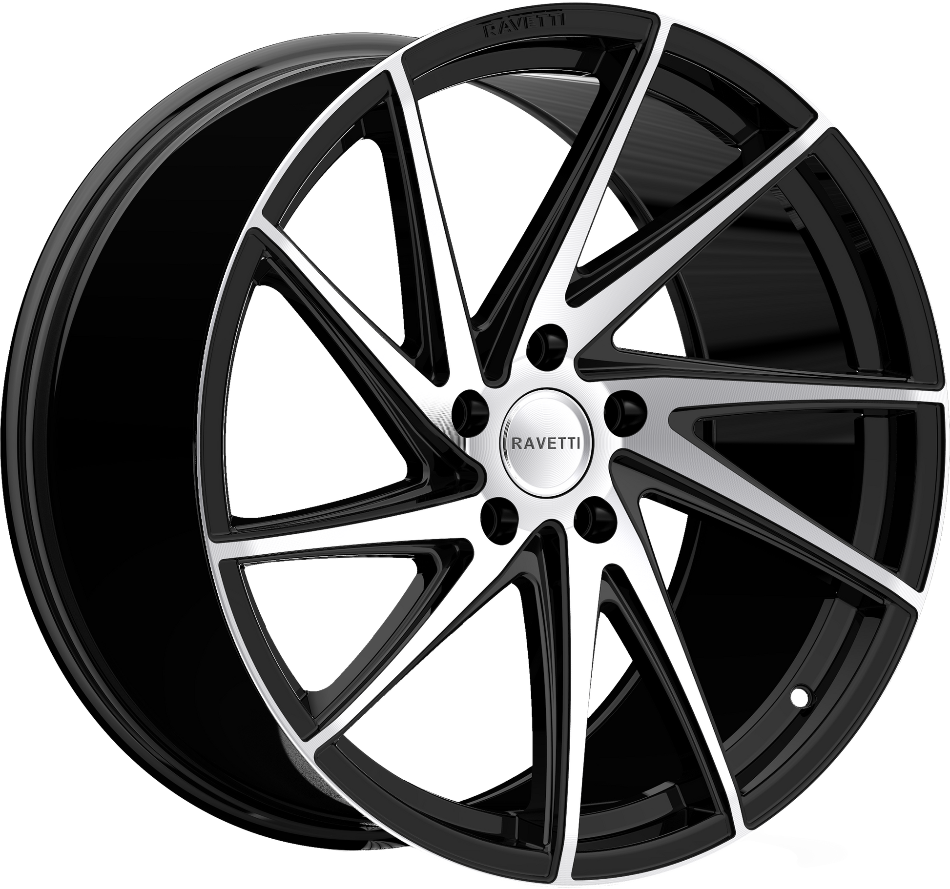 RAVETTI M10 BLACK MACHINED