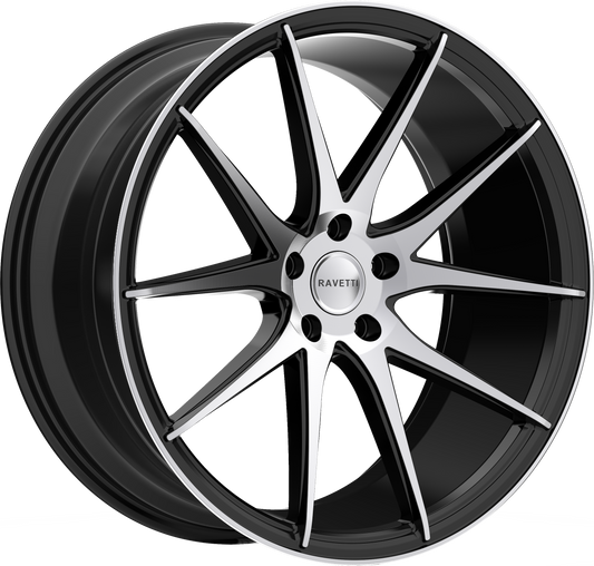 RAVETTI M7 BLACK MACHINED