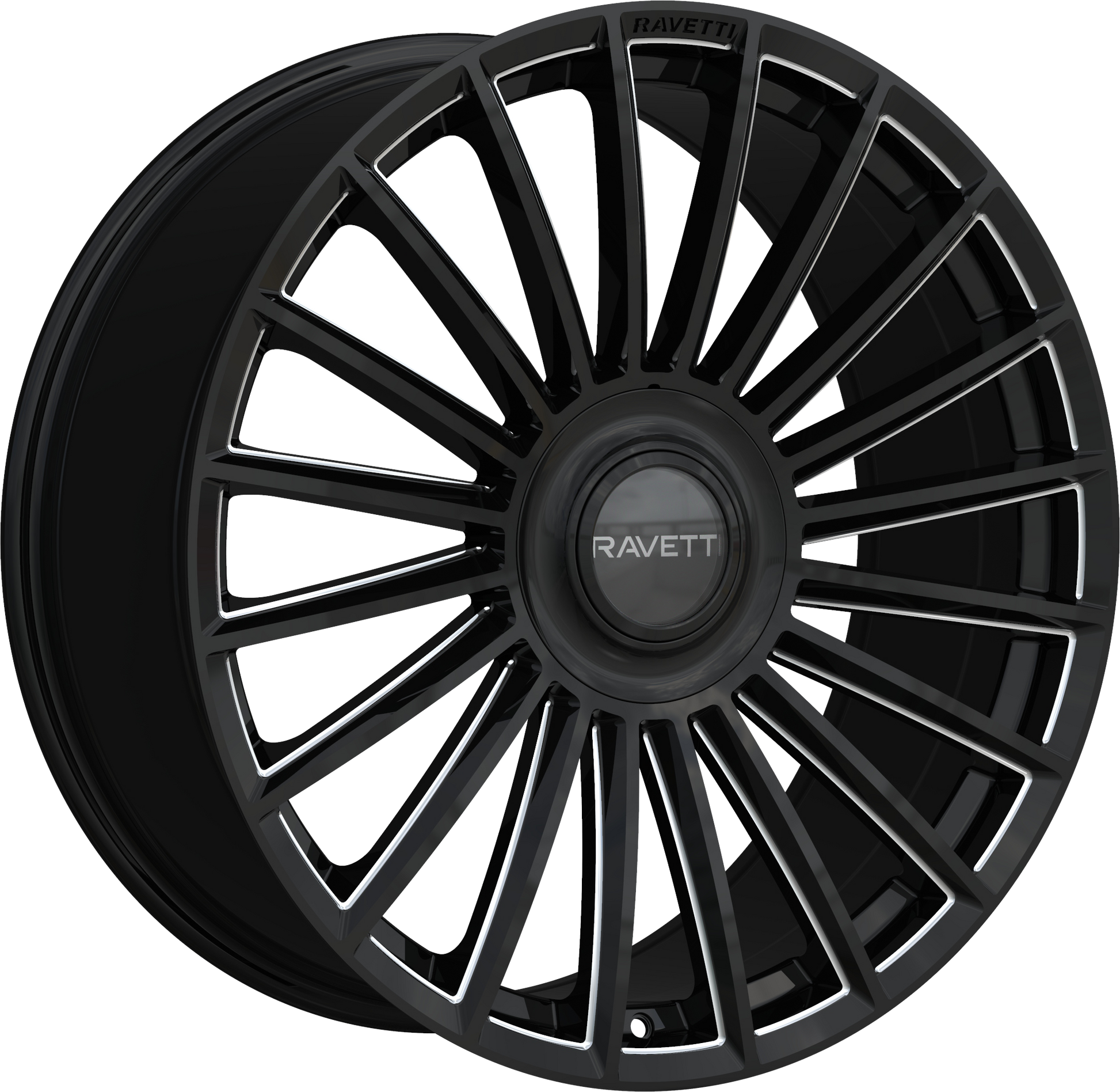 RAVETTI M17 BLACK AND MILLED