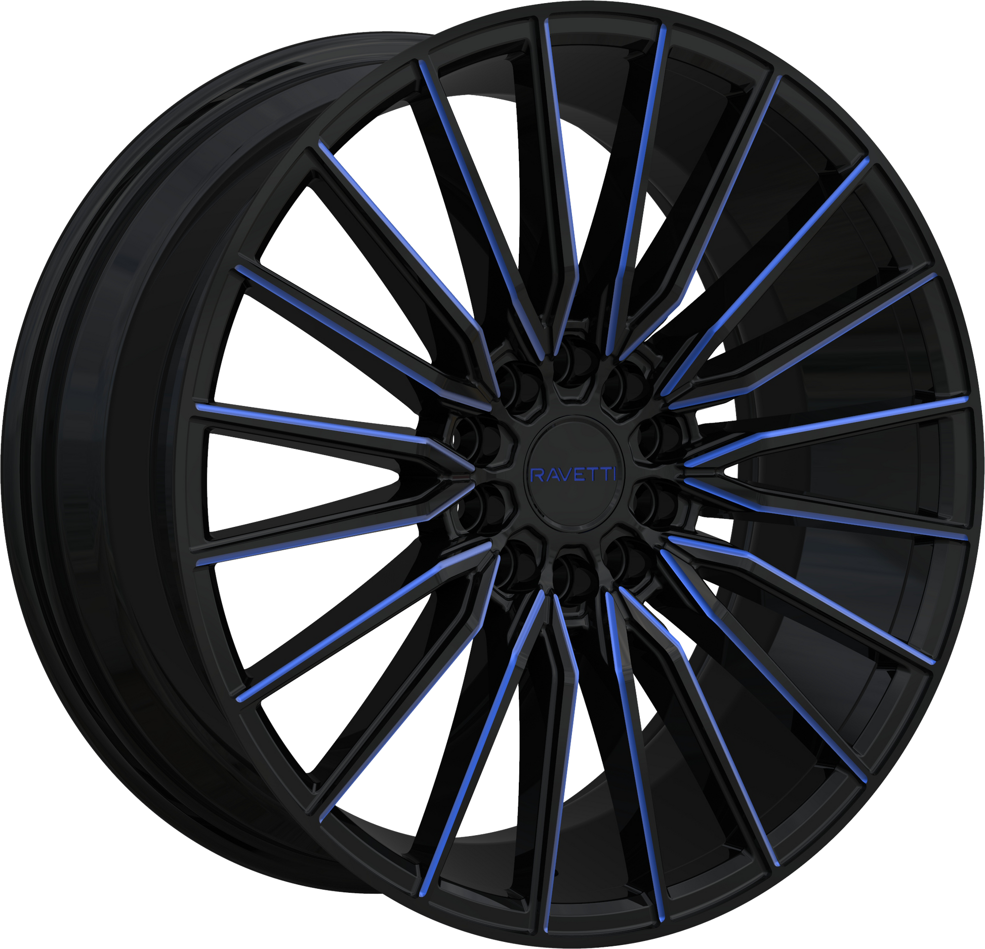 RAVETTI M18 BLACK AND MILLED