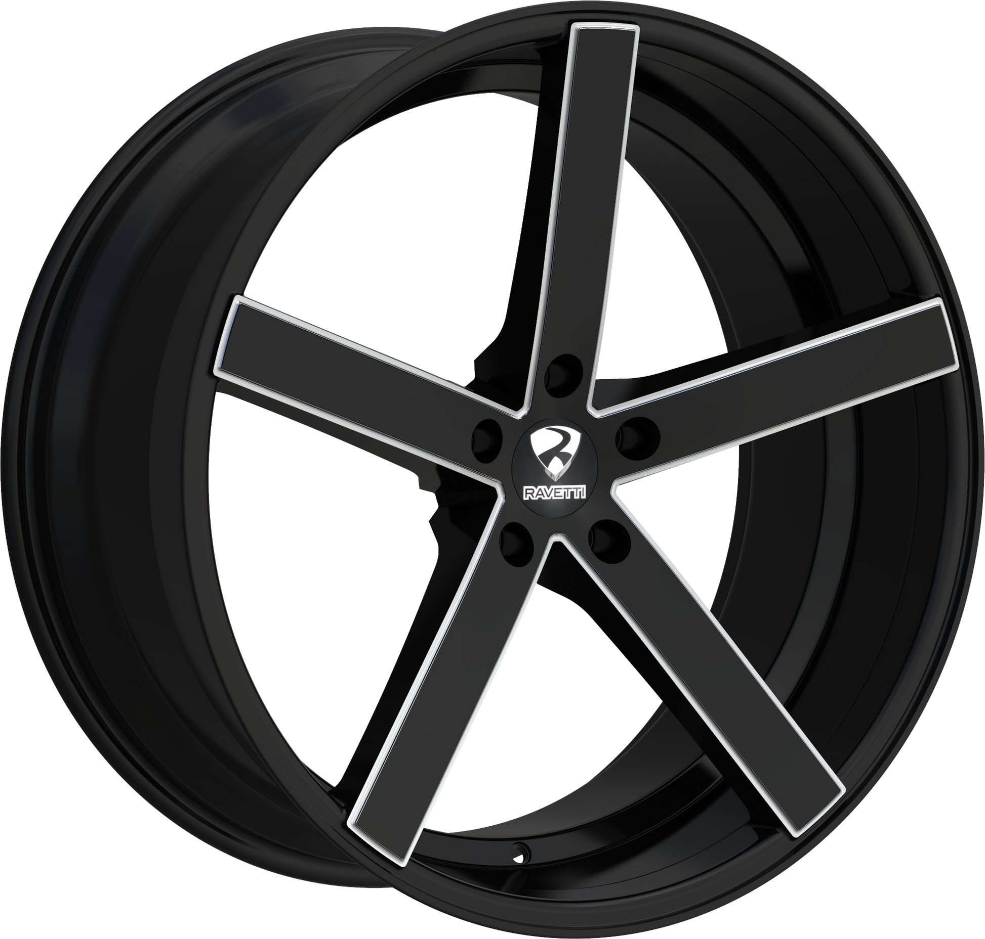 RAVETTI M1 BLACK AND MILLED