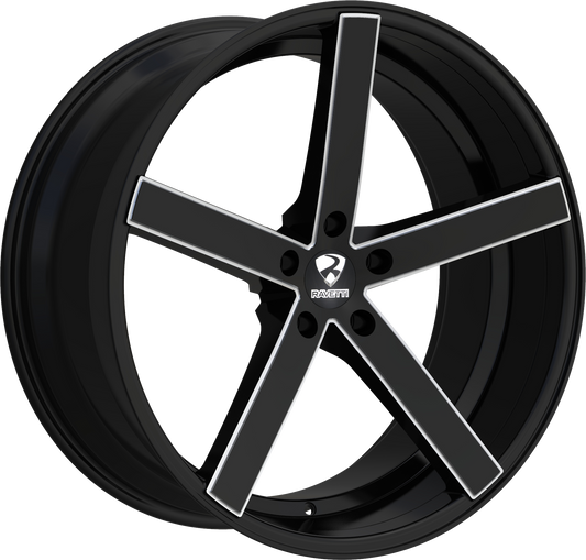 RAVETTI M1 BLACK AND MILLED