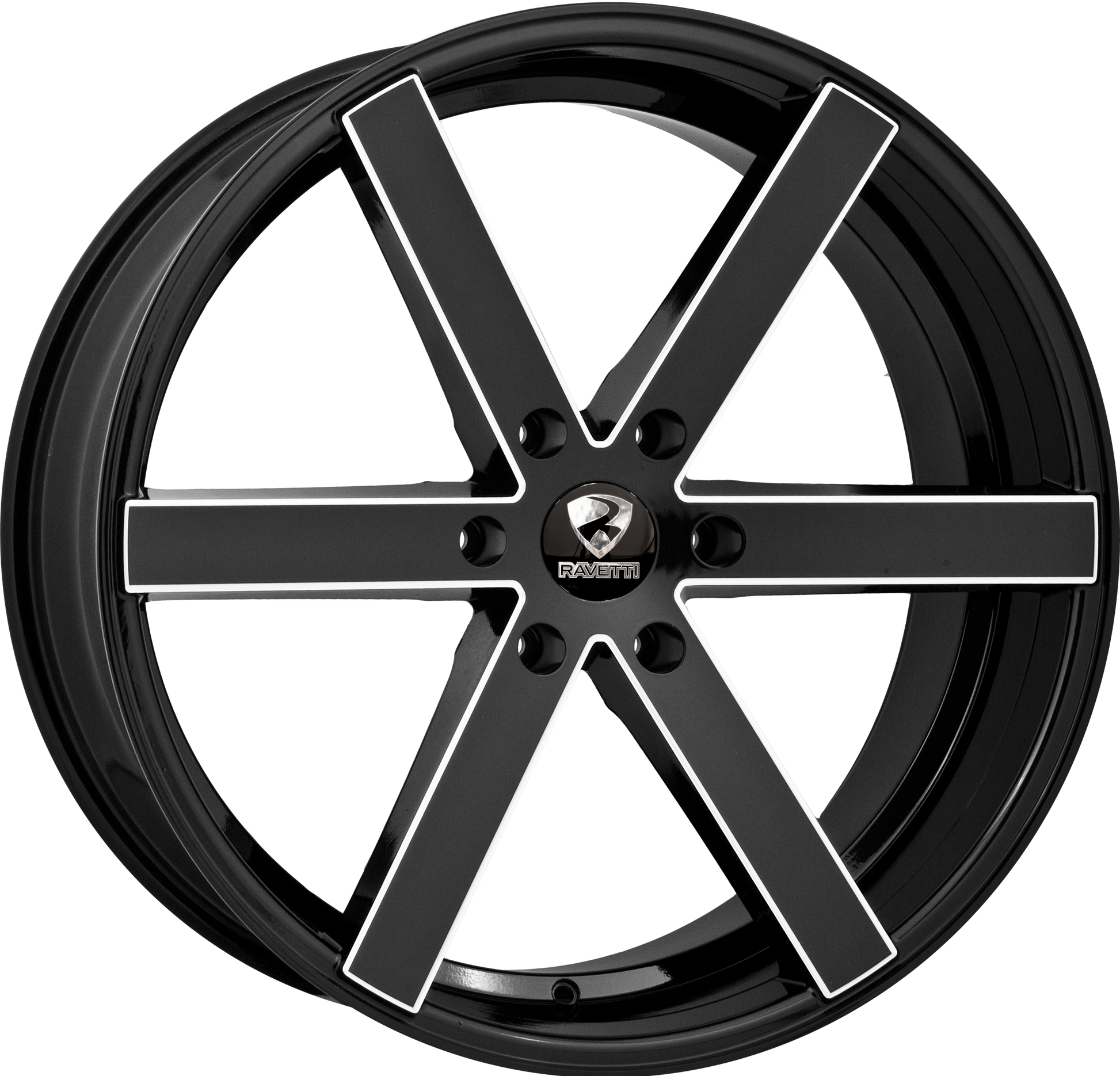 RAVETTI M3 BLACK AND MILLED