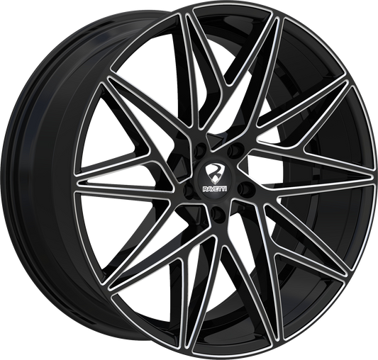 RAVETTI M5 BLACK AND MILLED