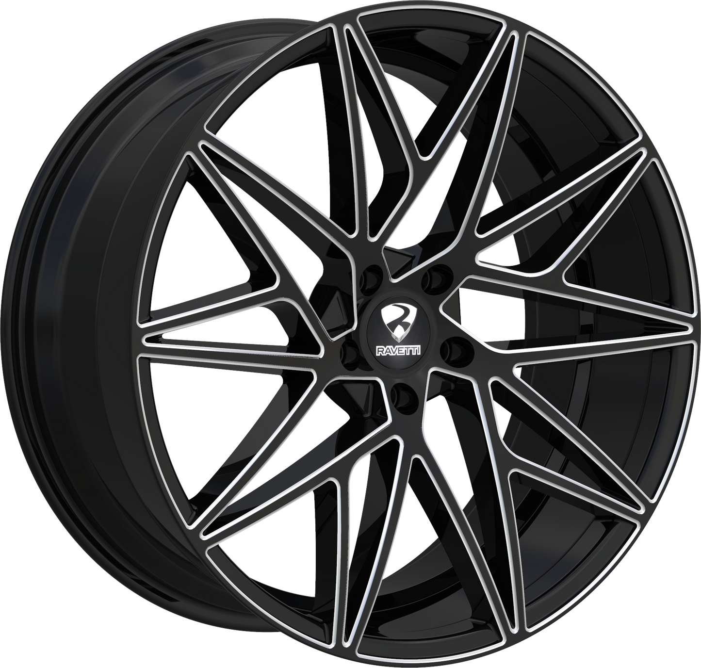 RAVETTI M5 BLACK AND MILLED