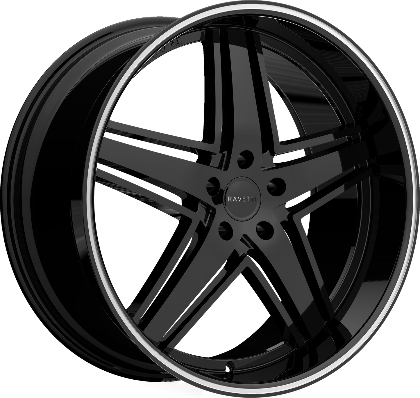 RAVETTI M6 BLACK WITH PINSTRIPE