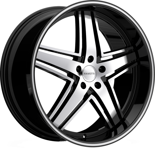 RAVETTI M6 BLACK MACHINED