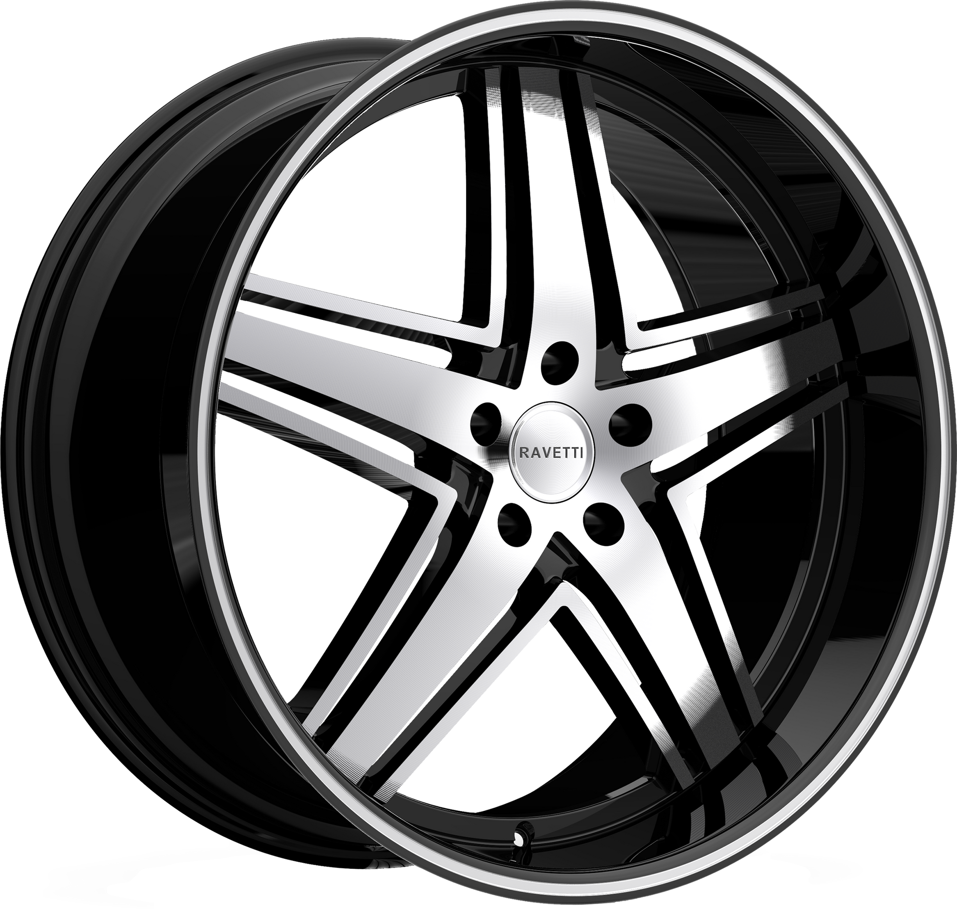 RAVETTI M6 BLACK MACHINED