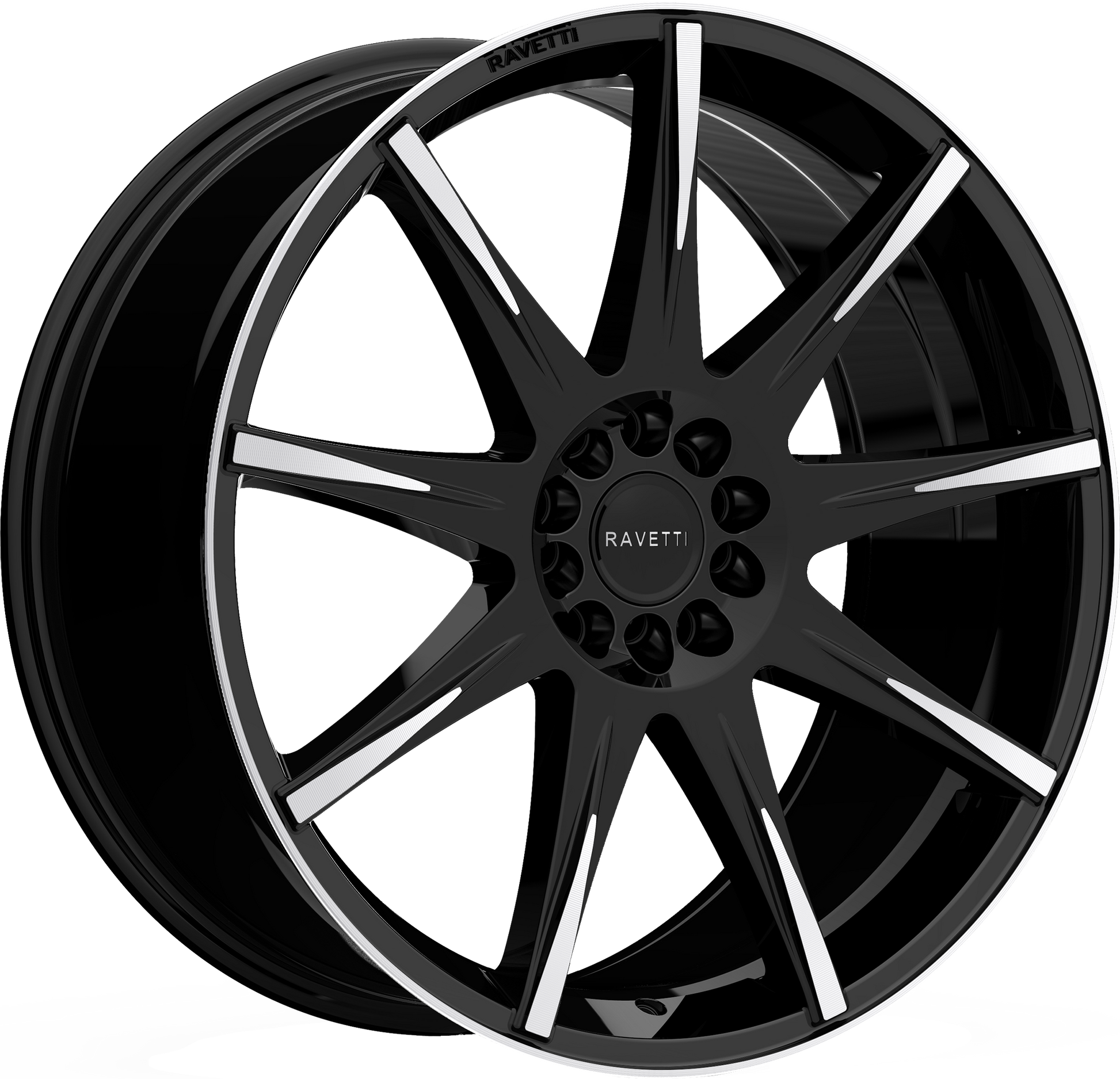 RAVETTI M9 BLACK MACHINED