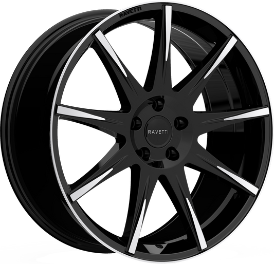 RAVETTI M9 BLACK MACHINED