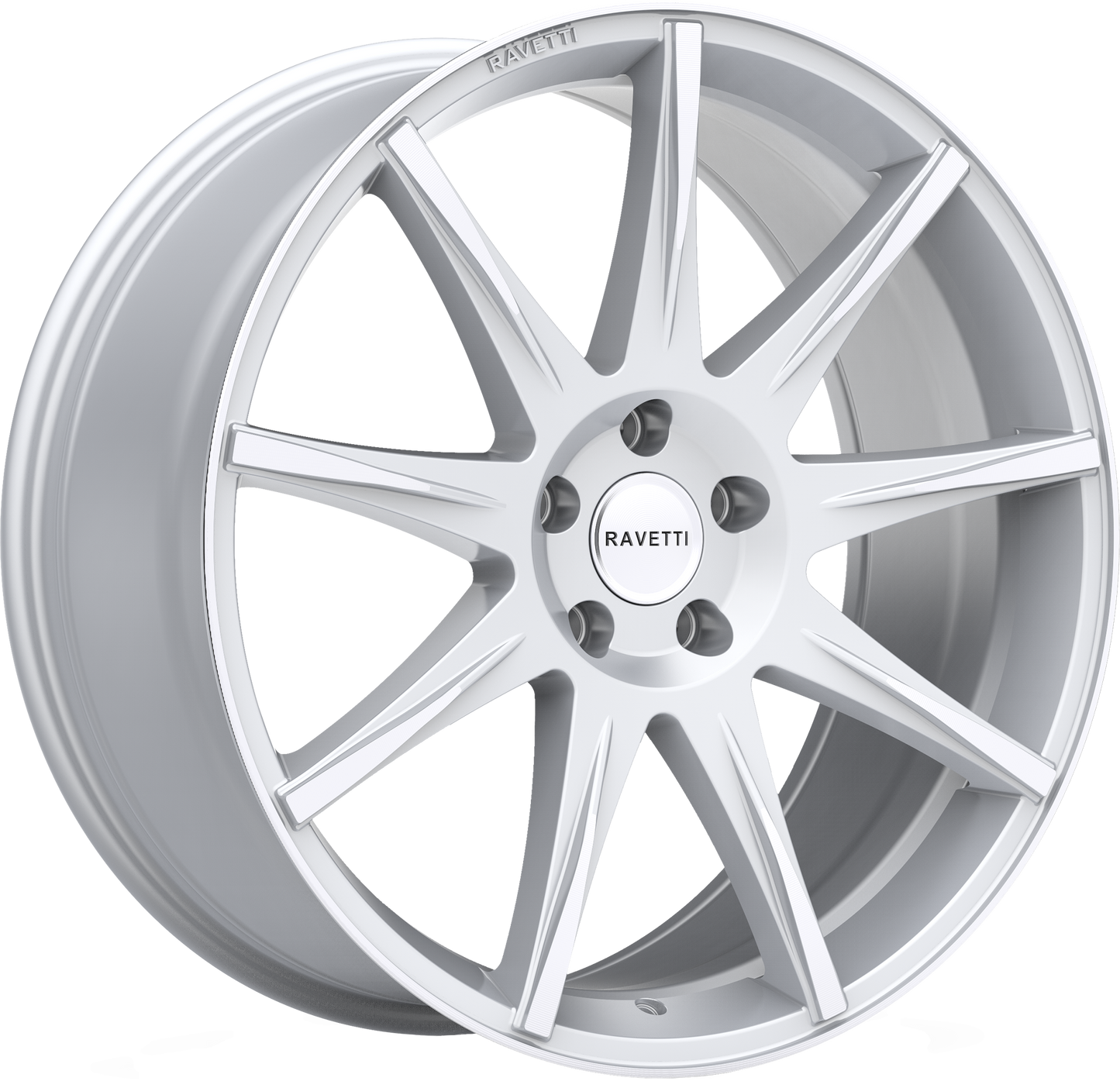 RAVETTI M9 SILVER MACHINED