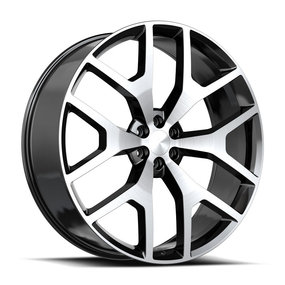 O.E. Revolution G-04 Gloss Black & Machined