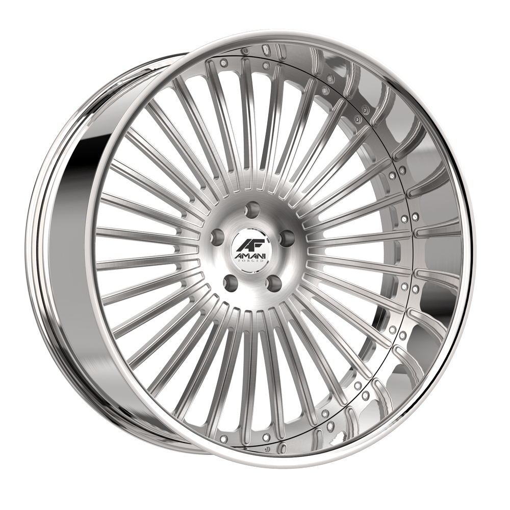 Amani R.E.A.L. Brush Center Chrome Lip