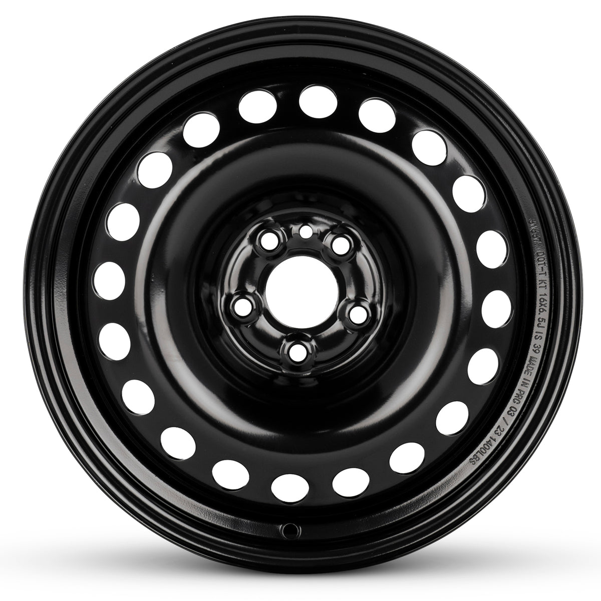 2014-2018 16x6 Fiat 500L Steel Wheel
