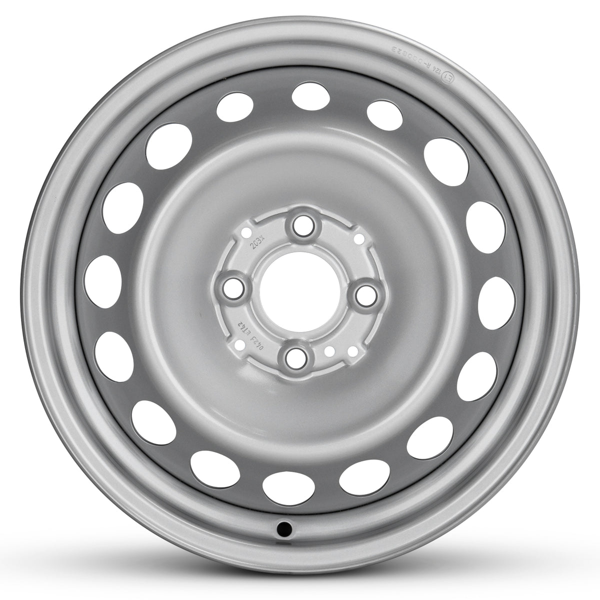 2016-2019 15x5.5 Smart ForTwo Rear Steel Wheel