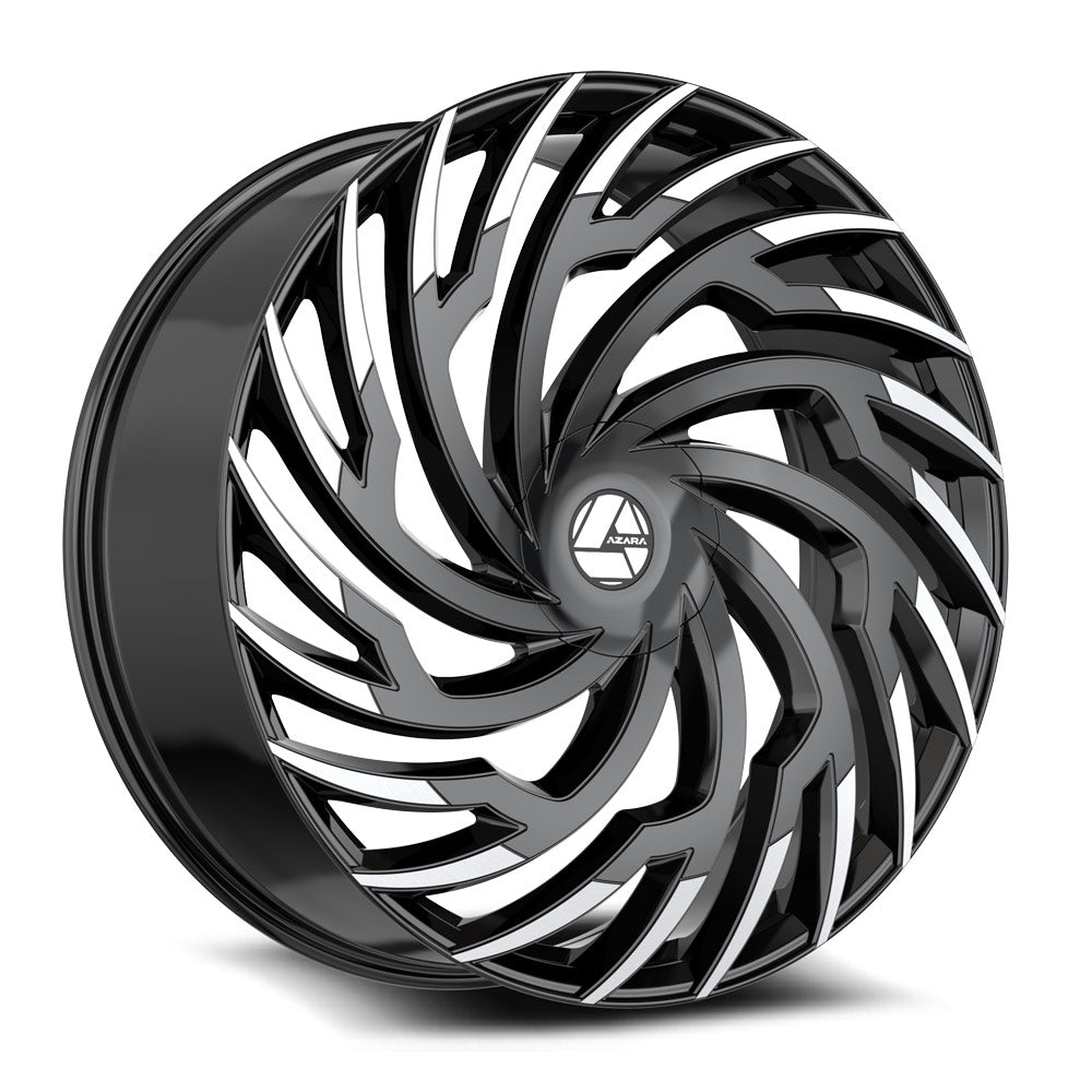 Azara AZA-536 Gloss Black & Machined