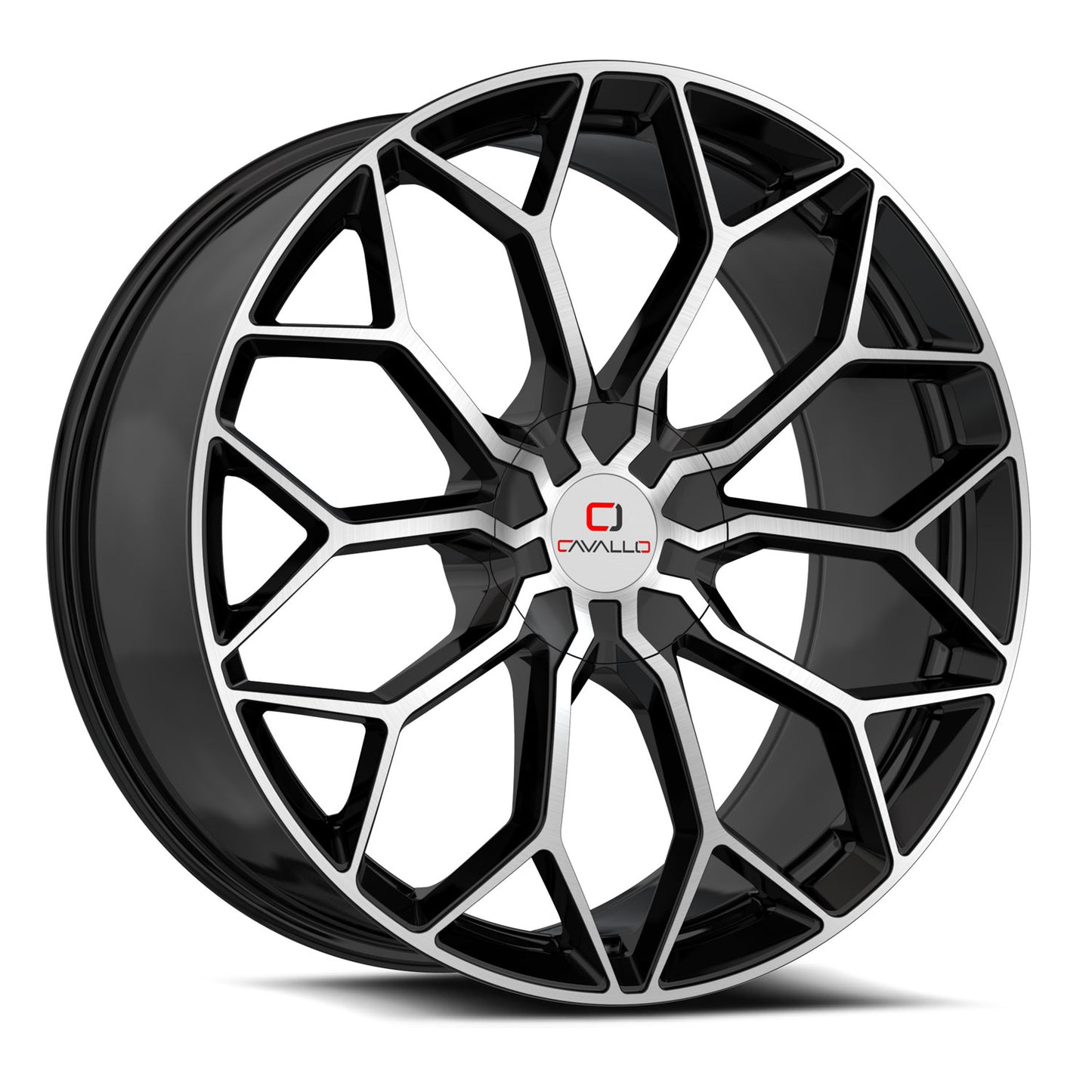 Cavallo CLV-44 Gloss Black & Machined