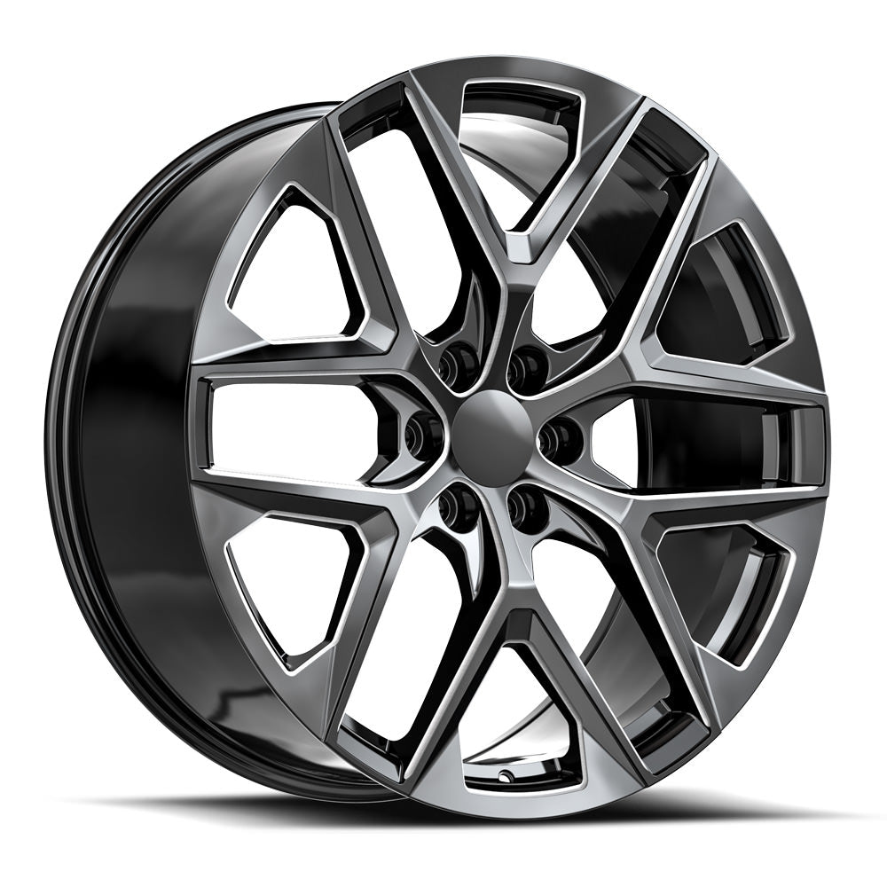 O.E. Revolution C-39 Gloss Black & Milled