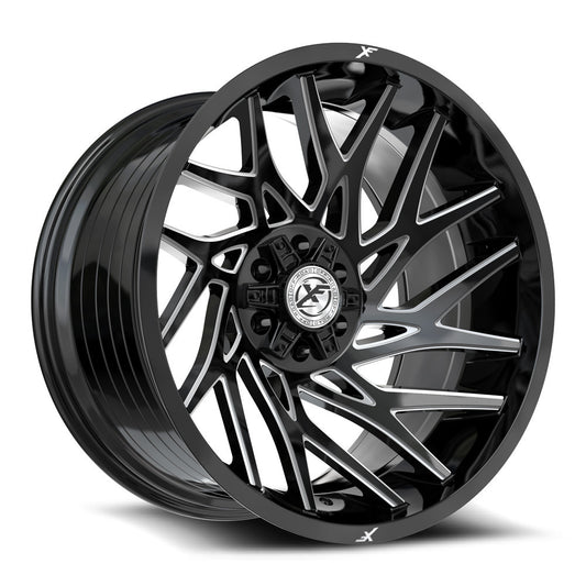 XF Off-Road XF-229 Gloss Black & Milled