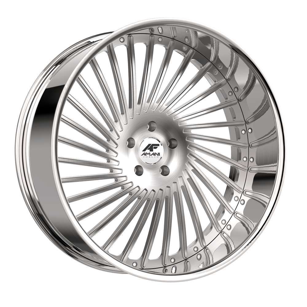 Amani Chile Brush Center Chrome Lip