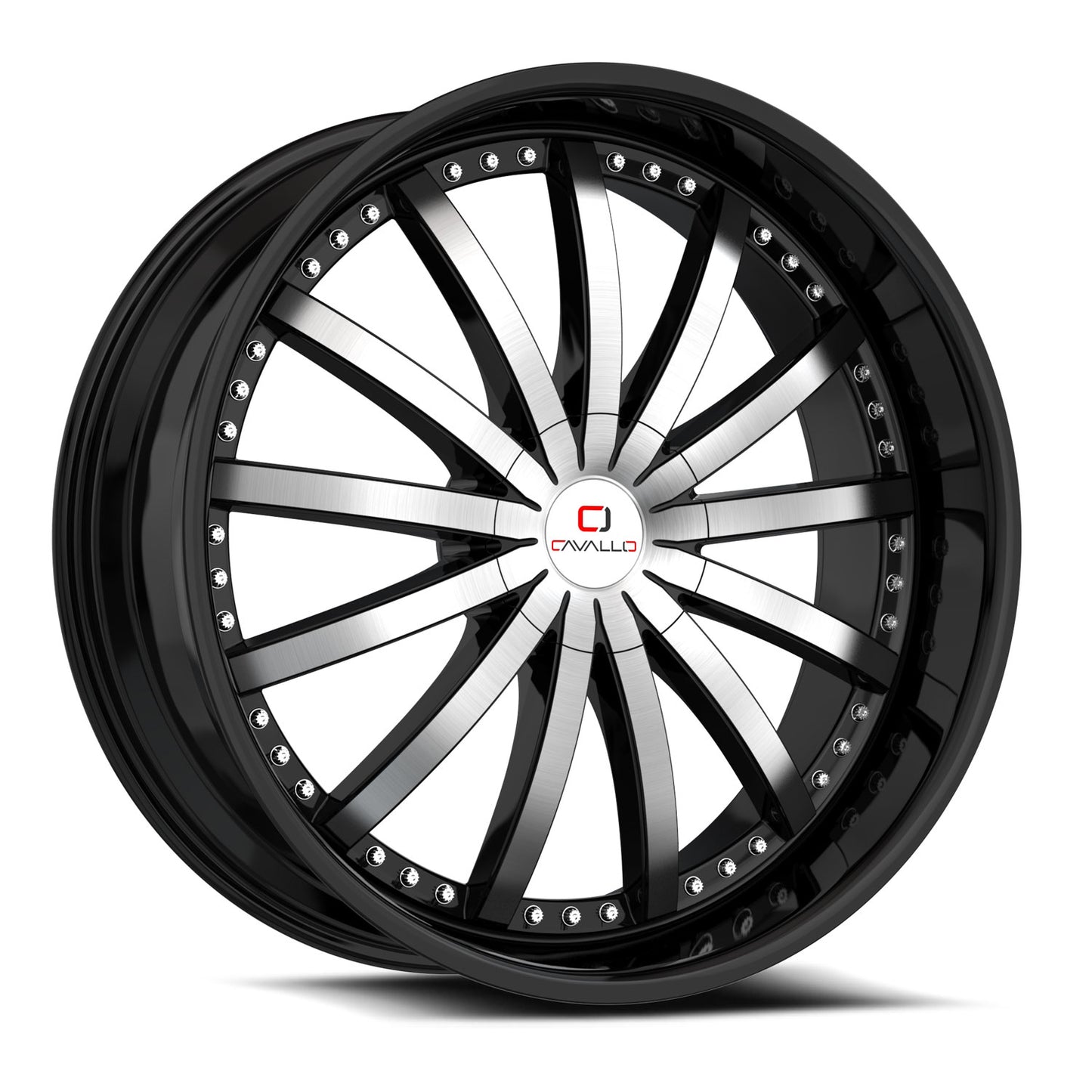 Cavallo CLV-53 Gloss Black & Machined