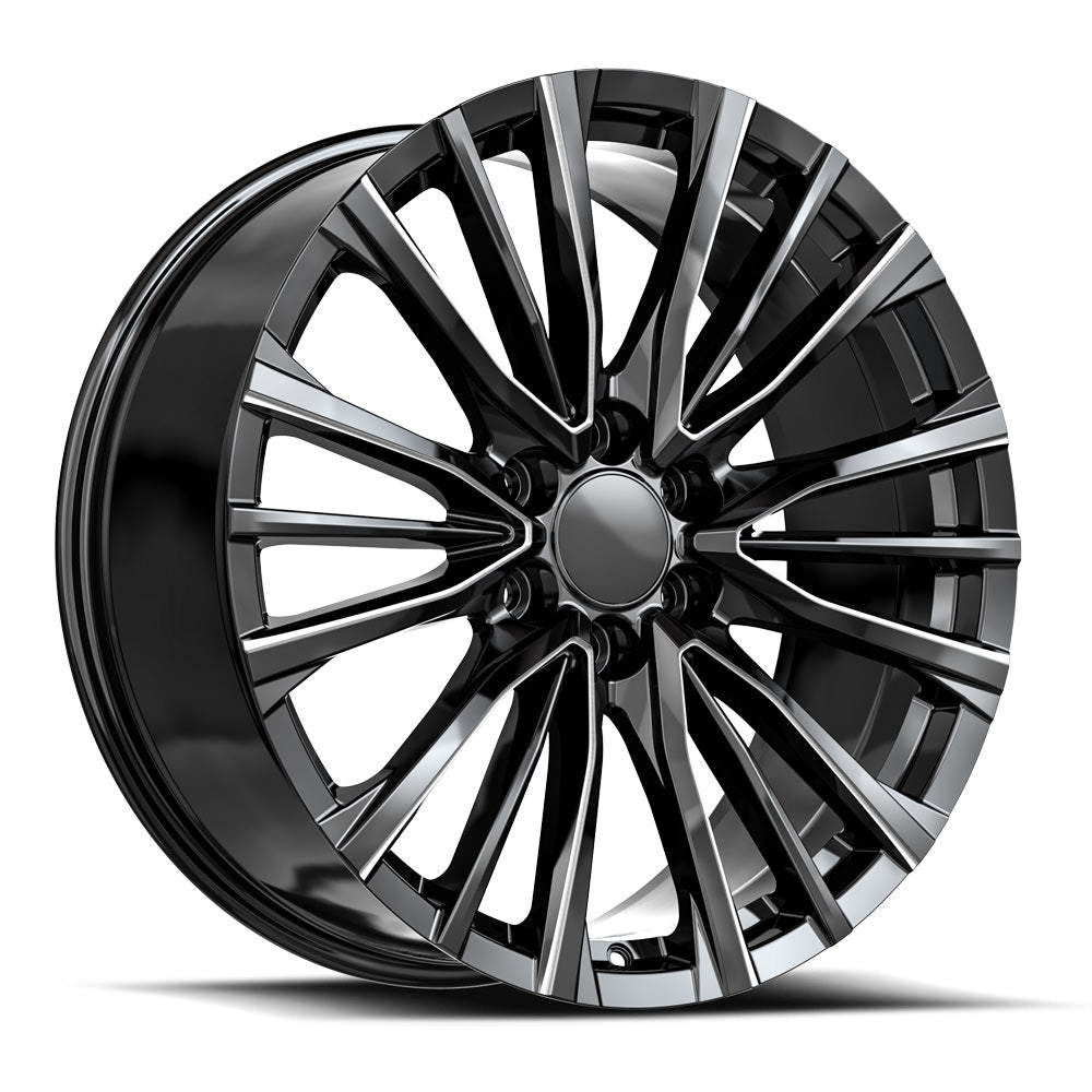 O.E. Revolution CAD-36 Gloss Black & Milled