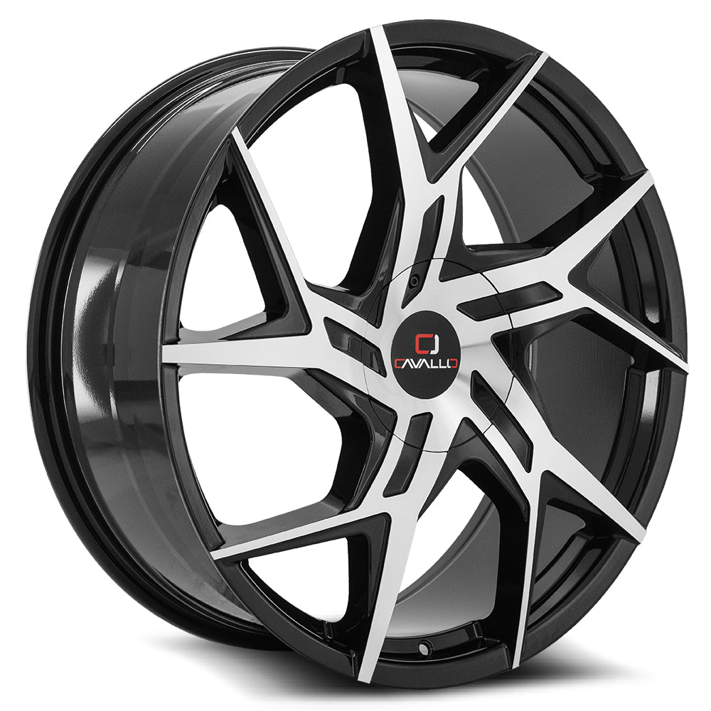 Cavallo CLV-26 Gloss Black & Machined