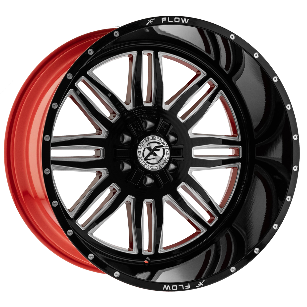 XFX Flow XFX-303 Gloss Black & Milled With Red Inner