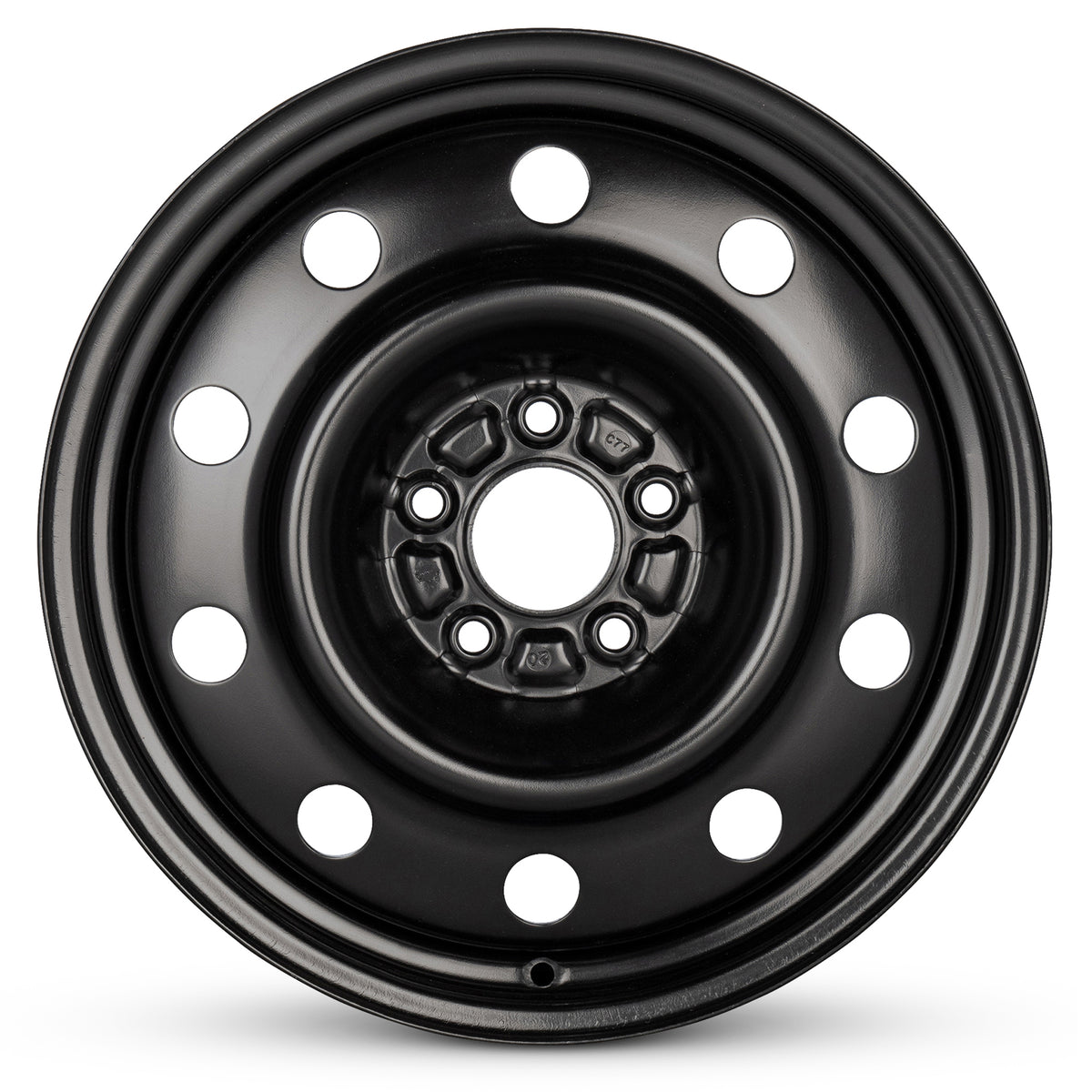 2007-2017 Dodge Caliber and Compatible Dodge 17x6.5 Genuine OEM Steel Wheel
