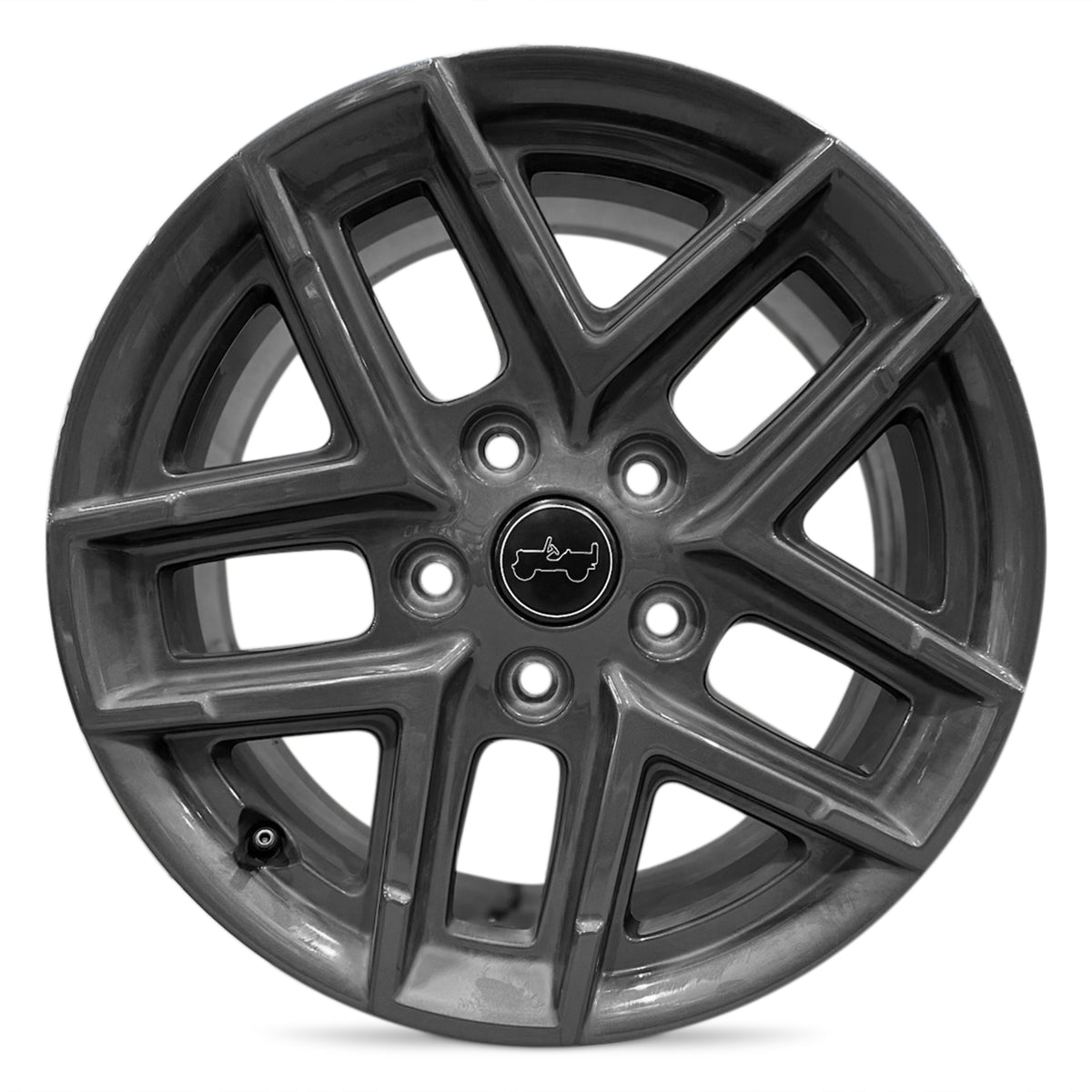 2024-2026 Jeep Gladiator and Compatible Jeep 17x7.5 Genuine OEM Take-Off Alloy Wheel
