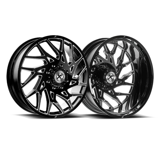 XF Dually XF-229 Dually Gloss Black & Milled