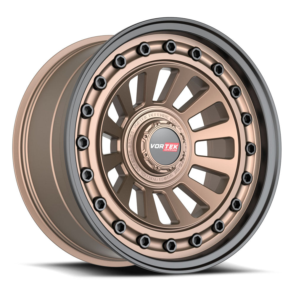 Vortek VRD-702 Matte Bronze With Black Bolts & Lip