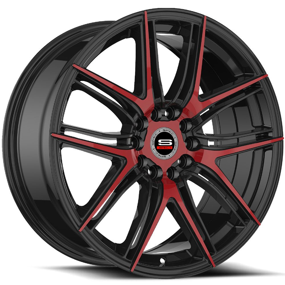 Spec-1 SP-56 Gloss Black & Red Machined