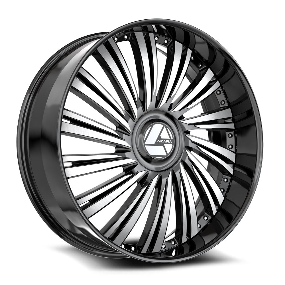 Azara AZX-102 Gloss Black & Machined
