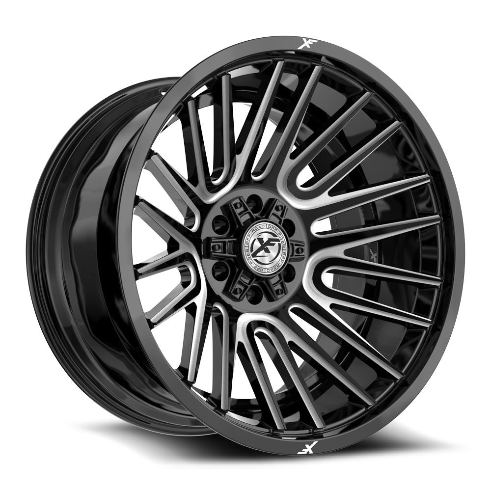 XF Off-Road XF-234 Gloss Black & Milled