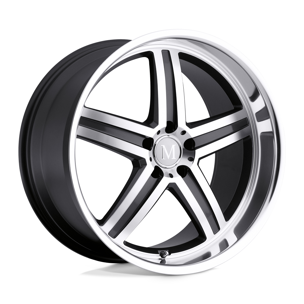 Mandrus MANNHEIM GUNMETAL W/ MIRROR CUT FACE & LIP