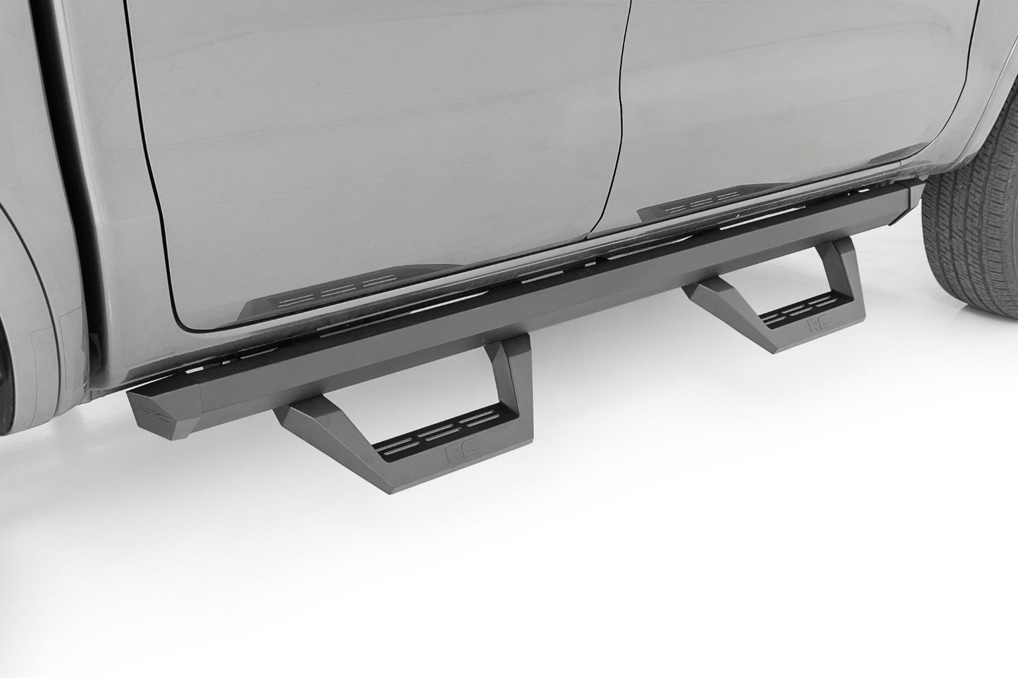 Rough Country SRX2 Adjustable Aluminum Steps | Ford Ranger 2WD/4WD (2019-2025)