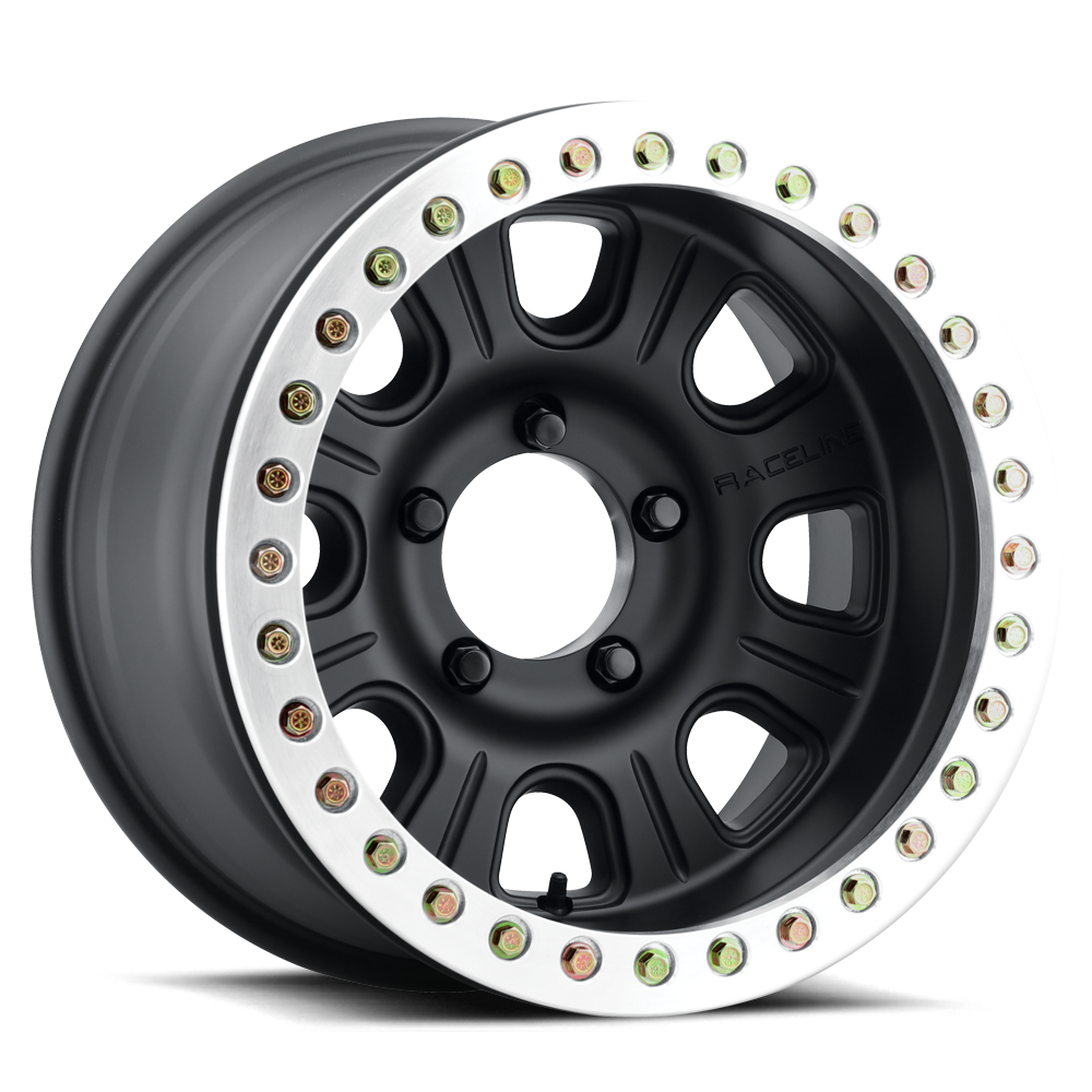 Raceline RT231 Monster Beadlock wheel Satin Black