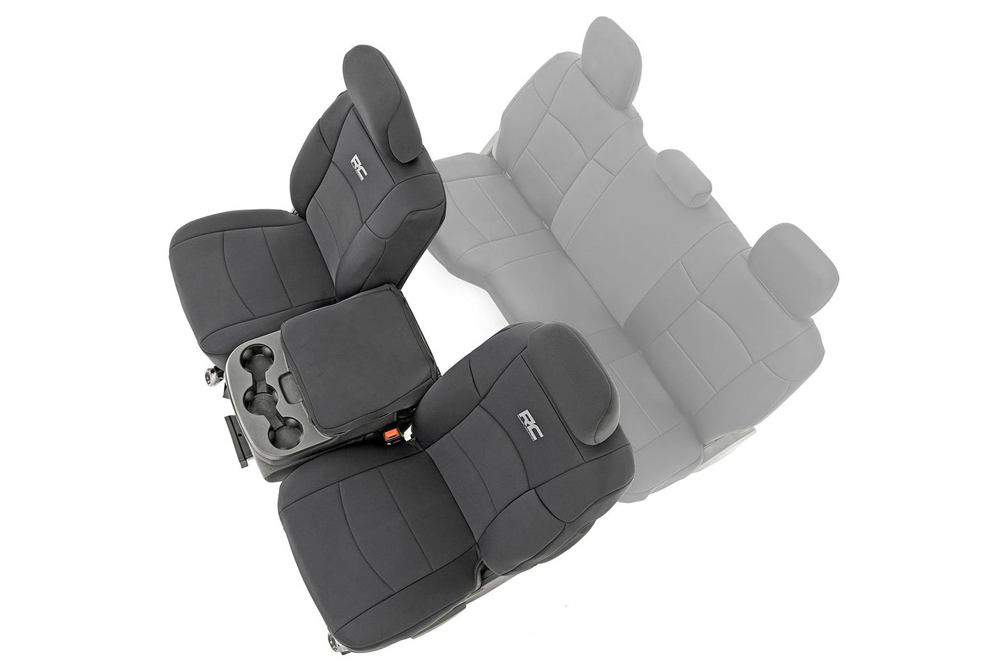 Rough Country Seat Covers | Bucket Seats | FR | Ram 2500 2WD/4WD (2019-2026)