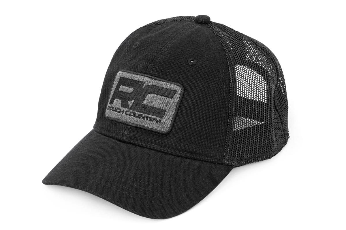 Rough Country Rough Country Hat | Mesh | Rough Country Patch | Black