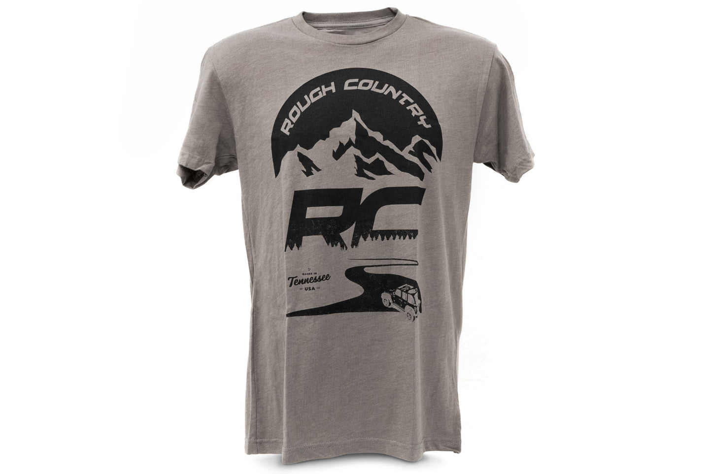 Rough Country Rough Country T-Shirt | RC Mountains | Warm Gray | MD