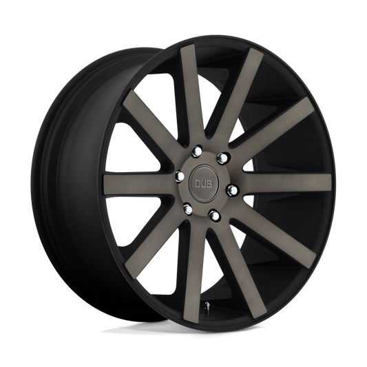 DUB 1PC S121 SHOT CALLA MATTE BLACK DOUBLE DARK TINT