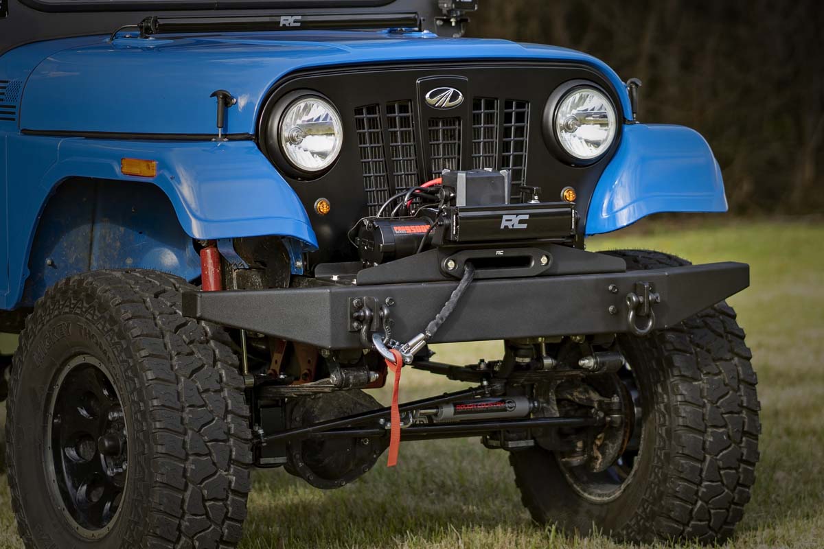 Rough Country Winch Plate | PRO9500S | Mahindra Roxor